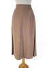 Vintage Taupe Skirt close view front