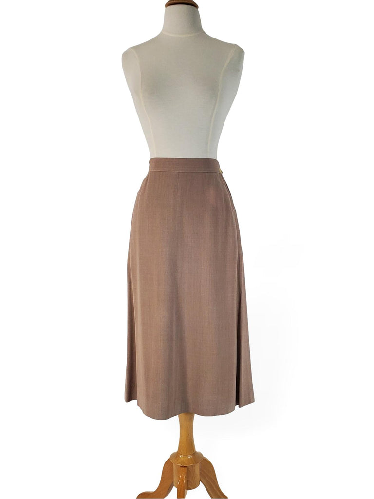 30s/40a Taupe Skirt Front View