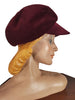 Right side view of 60s Velvet Cap