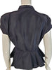 1940s peplum blouse back
