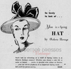 Roberta Bernays advertisement from 1948