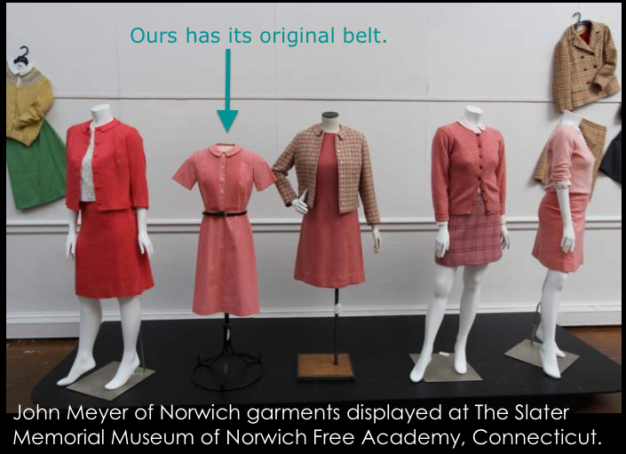 60s Red Shirtwaist Dress by John Meyer of Norwich Better Dresses