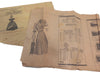 40s dress pattern instruction sheet and envelope