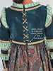 Tudor Dress + Headpiece Set - back close-up