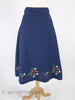 70s Wrap Skirt - back