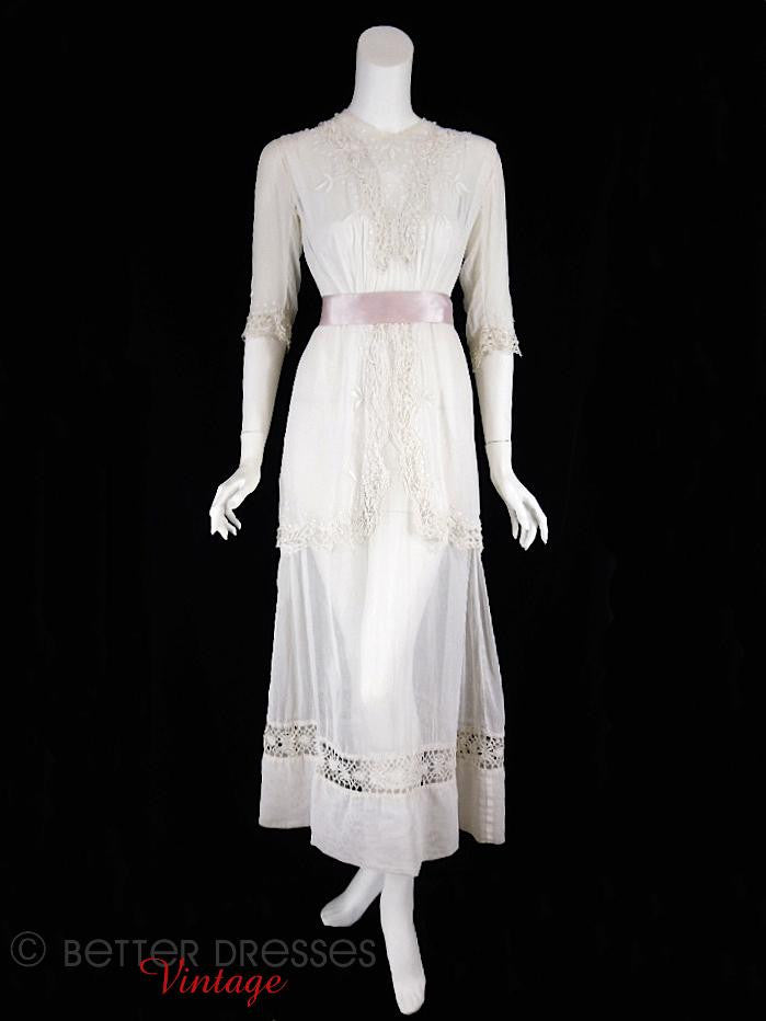 1910s Edwardian Lawn Dress Better Dresses Vintage 1910s Edwardian Lawn Dress Better Dresses Vintage