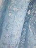 50s Lace Full Skirt Party Dress - lace against white