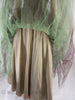 40s/50s Purple + Green Tulle Ball Gown - layers