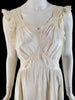 30s satin nightgown front close view