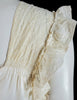 1930s negligee lace strap detail