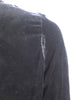 20s Black Velvet Dress - seam repair