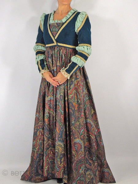 Tudor Dress + Headpiece Set - angle view