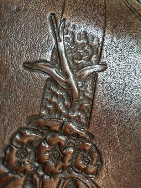 Edwardian Tooled Leather Purse