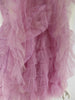 50s Party Dress in Lavender Pink Tulle - two layers of ruffles