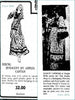 70s Arpeja Batik Caftan Maxi - 1972 and 1973 newspaper ad + photo