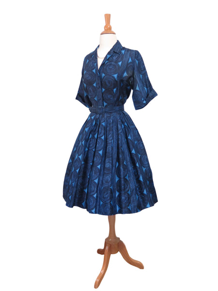 50s Belted Shirtwaister