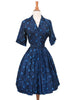 50s Shirtwaist Day Dress