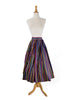40s ribbon stripes skirt full view