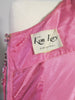 Kim Kory label on 50s/60s hot pink sequined party dress